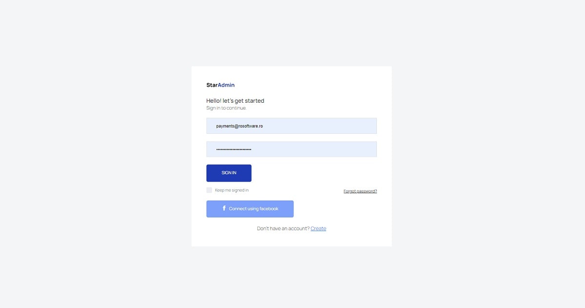 Star Admin Bootstrap 5 - Login Page.