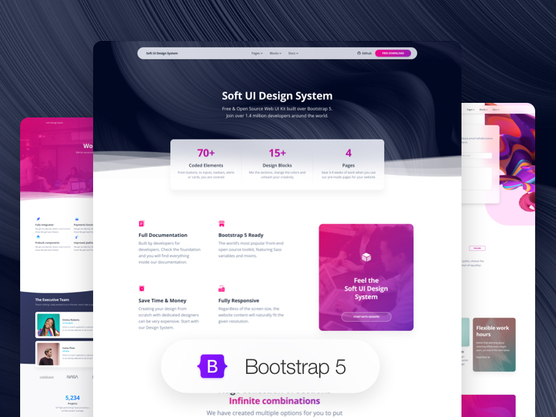 Soft UI Design System - Open-Source Bootstrap 5 Template