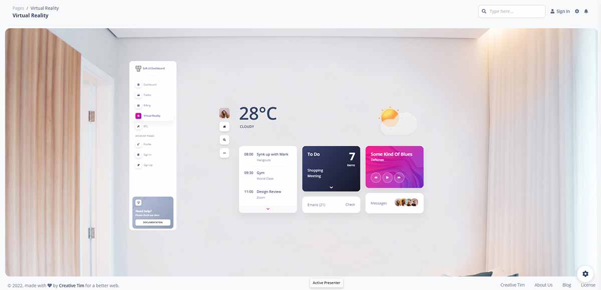 Soft UI Dashboard Tailwind Free Template