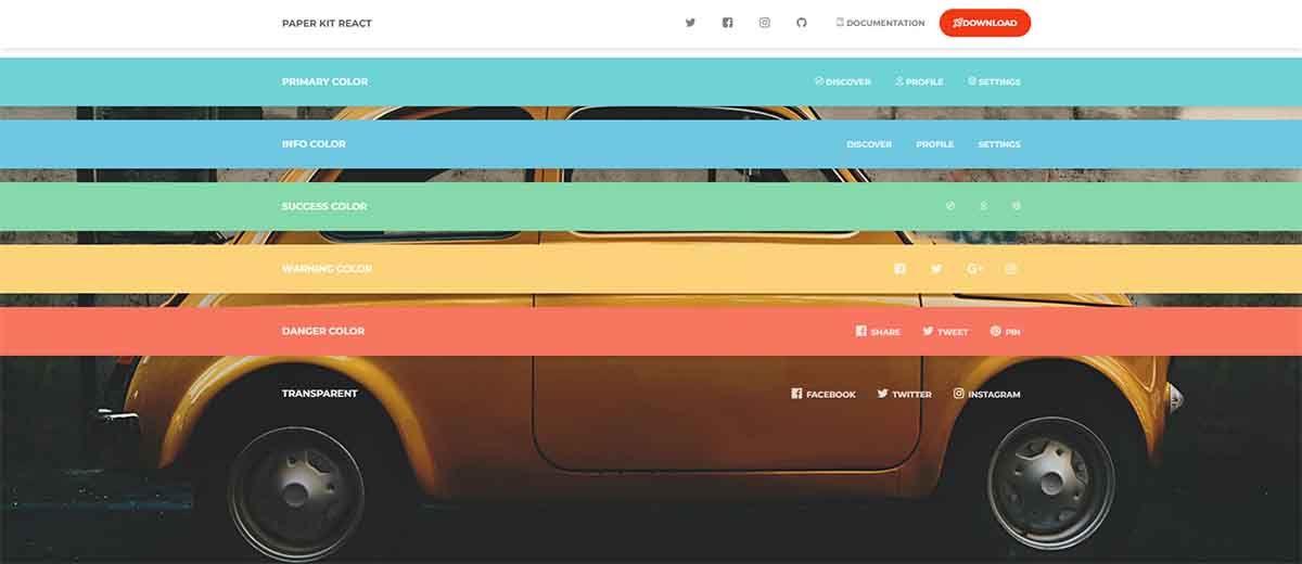 Paper Kit React - Color Palette (Open-Source)
