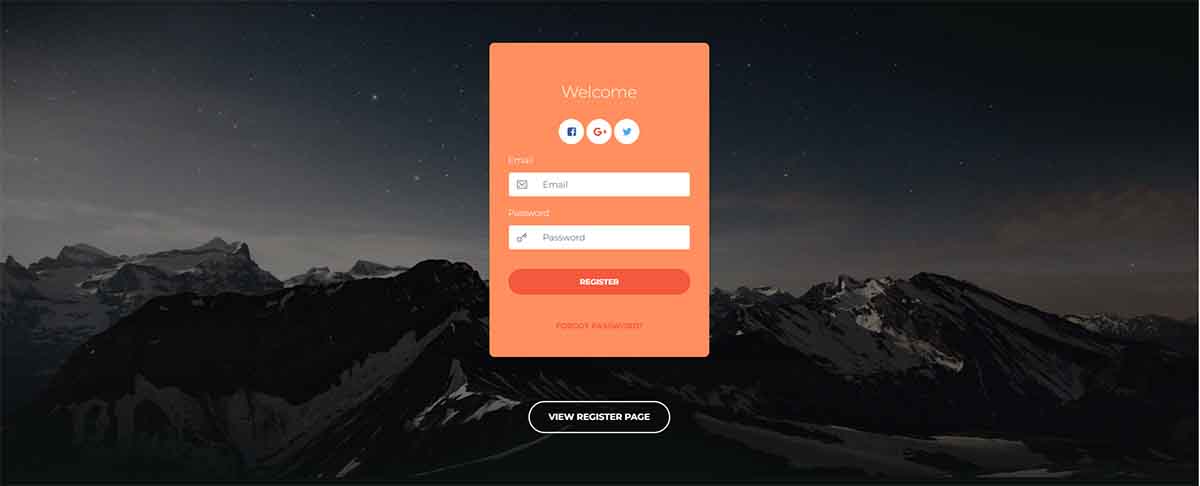 Paper Kit React - Login Card (free template)