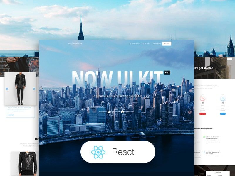 Now UI Kit PRO - Premium React Template