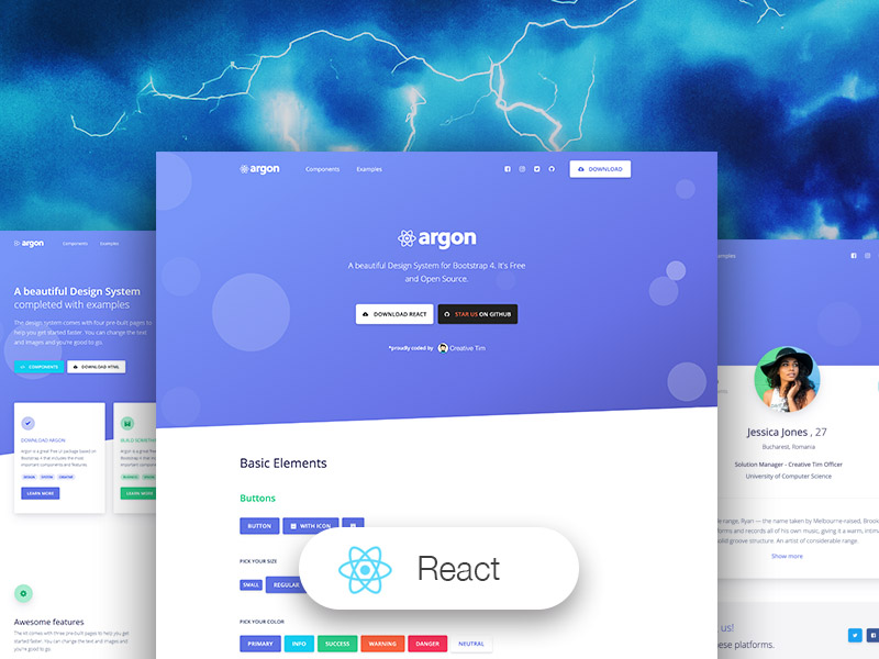 React Design System - Full-Stack Starter provided by AppSeed