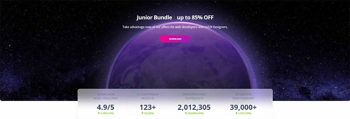 Promo Bundle for Junior Developers - By Creative-Tim