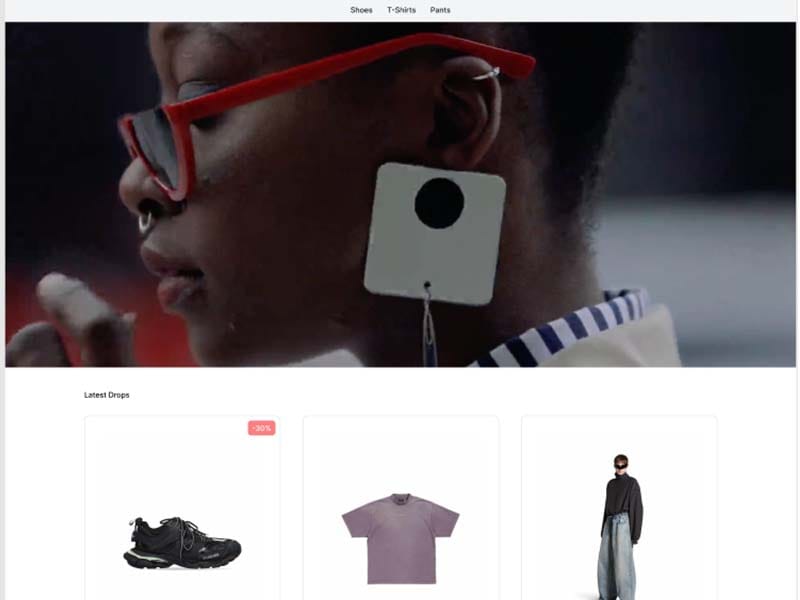 Rocket eCommerce - FIGMA preview, crafted by AppSeed