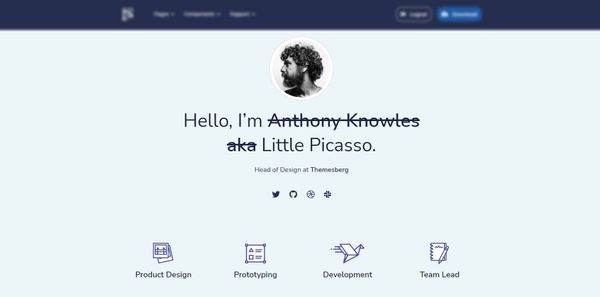 Pixel Lite - Open-Source Flask Website Template