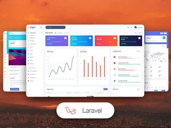 Argon Dashboard Pro Laravel - Premium Starter by Creative-Tim