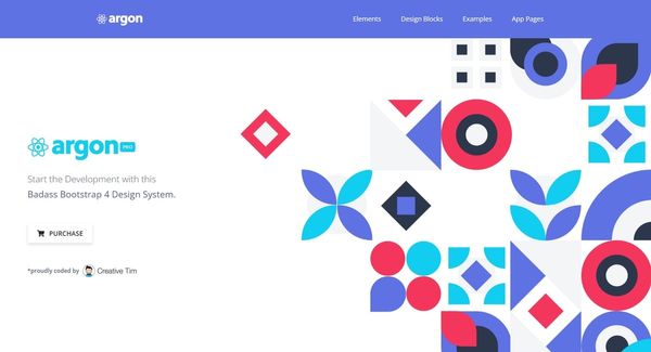 Argon Design System PRO React - Premium Design System (Creative-Tim)