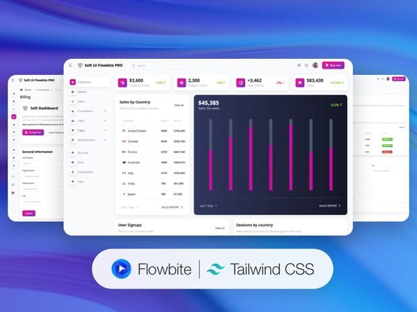 Soft UI Flowbite PRO - Premium Tailwind CSS Template