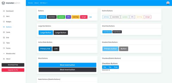 Monster NextJS - Open-Source Dashboard Template