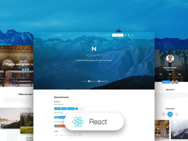 Now UI Kit React - Open-Source React Template